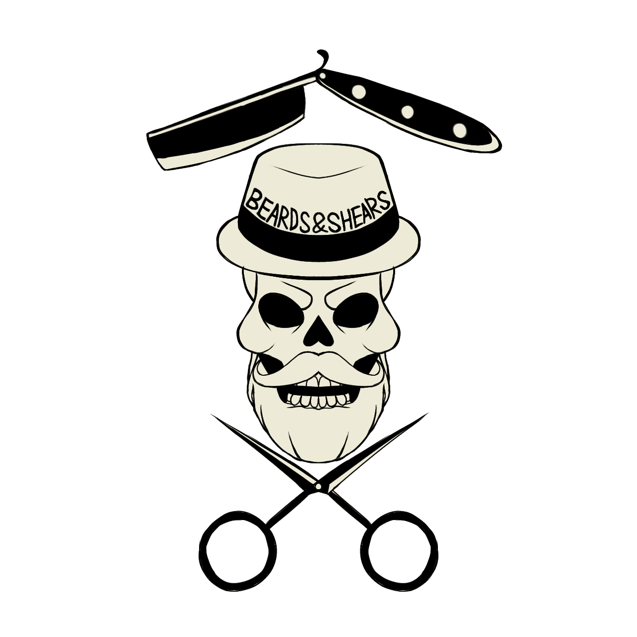 Beards & Shears Logo